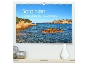 9783435235711 - Sardinien - Ein Stück Karibik im Mittelmeer (hochwertiger Premium Wandkalender 2025 DIN A2 quer) Kunstdruck in Hochglanz