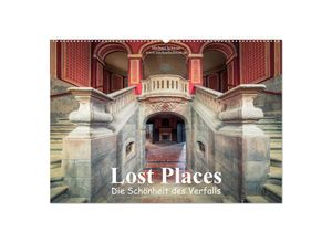 9783435237876 - Die Schönheit des Verfalls - Lost Places (Wandkalender 2025 DIN A2 quer) CALVENDO Monatskalender