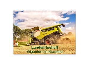 9783435237944 - Landwirtschaft - Giganten im Kornfeld (Wandkalender 2025 DIN A2 quer) CALVENDO Monatskalender