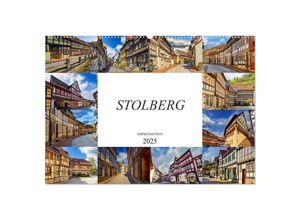 9783435238194 - Stolberg Impressionen (Wandkalender 2025 DIN A2 quer) CALVENDO Monatskalender