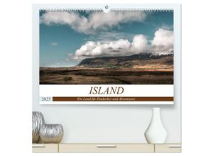 9783435239306 - Island Ein Land für Entdecker und Abenteurer (hochwertiger Premium Wandkalender 2025 DIN A2 quer) Kunstdruck in Hochglanz