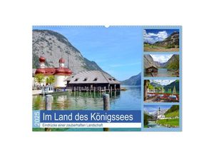 9783435240487 - Im Land des Königssees (Wandkalender 2025 DIN A2 quer) CALVENDO Monatskalender