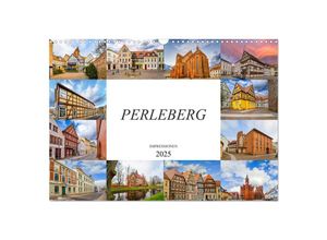 9783435240531 - Perleberg Impressionen (Wandkalender 2025 DIN A3 quer) CALVENDO Monatskalender