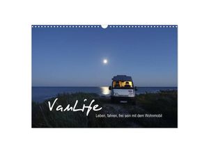 9783435240654 - Vanlife - Leben fahren frei sein mit dem Wohnmobil (Wandkalender 2025 DIN A3 quer) CALVENDO Monatskalender