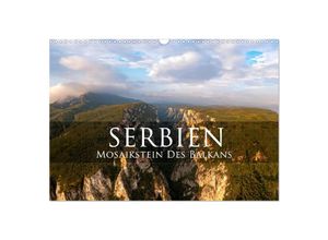 9783435241019 - Serbien - Mosaikstein des Balkans (Wandkalender 2025 DIN A3 quer) CALVENDO Monatskalender