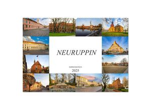 9783435241200 - Neuruppin Impressionen (Wandkalender 2025 DIN A2 quer) CALVENDO Monatskalender