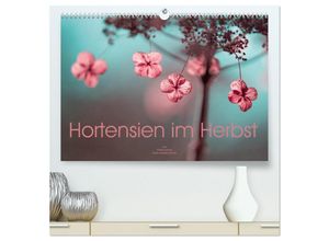 9783435245246 - Hortensien im Herbst (hochwertiger Premium Wandkalender 2025 DIN A2 quer) Kunstdruck in Hochglanz