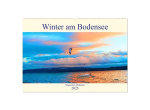 9783435246045 - Winter am Bodensee - Magische Lichtblicke (Wandkalender 2025 DIN A2 quer) CALVENDO Monatskalender