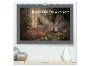 9783435247509 - Waldgeheimnisse (hochwertiger Premium Wandkalender 2025 DIN A2 quer) Kunstdruck in Hochglanz