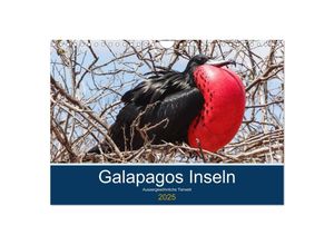 9783435248797 - Tierwelt auf Galapagos (Wandkalender 2025 DIN A4 quer) CALVENDO Monatskalender