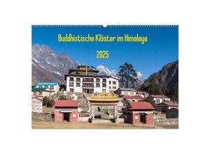 9783435253678 - Buddhistische Klöster im Himalaya (Wandkalender 2025 DIN A2 quer) CALVENDO Monatskalender