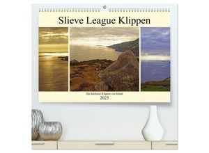 9783435253807 - Slieve League Klippen die höchsten Klippen von Irland (hochwertiger Premium Wandkalender 2025 DIN A2 quer) Kunstdruck in Hochglanz