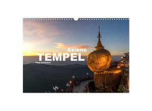 9783435253906 - Asiens Tempel (Wandkalender 2025 DIN A3 quer) CALVENDO Monatskalender