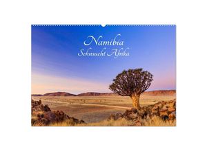 9783435254439 - Namibia - Sehnsucht Afrika (Wandkalender 2025 DIN A2 quer) CALVENDO Monatskalender