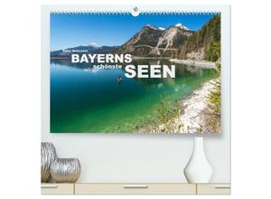 9783435255207 - Bayerns schönste Seen (hochwertiger Premium Wandkalender 2025 DIN A2 quer) Kunstdruck in Hochglanz