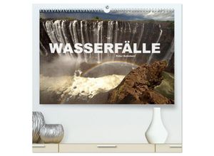 9783435255221 - Wasserfälle (hochwertiger Premium Wandkalender 2025 DIN A2 quer) Kunstdruck in Hochglanz