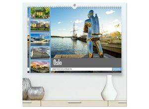 9783435255641 - Oslo Impressionen (hochwertiger Premium Wandkalender 2025 DIN A2 quer) Kunstdruck in Hochglanz