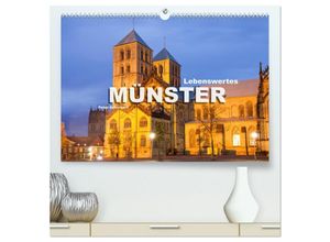 9783435255719 - Lebenswertes Münster (hochwertiger Premium Wandkalender 2025 DIN A2 quer) Kunstdruck in Hochglanz