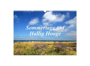 9783435256853 - Sommertage auf Hallig Hooge (Wandkalender 2025 DIN A3 quer) CALVENDO Monatskalender