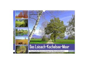 9783435257034 - Das Loisach-Kochelsee-Moor Traumhafte Moosrundwege bei Benediktbeuern (Wandkalender 2025 DIN A3 quer) CALVENDO Monatskalender