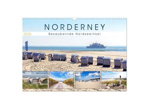 9783435259427 - NORDERNEY Bezaubernde Nordseeinsel (Wandkalender 2025 DIN A3 quer) CALVENDO Monatskalender