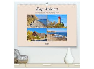 9783435260348 - Kap Arkona und das alte Fischerdorf Vitt (hochwertiger Premium Wandkalender 2025 DIN A2 quer) Kunstdruck in Hochglanz