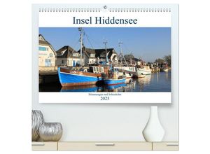 9783435260744 - Insel Hiddensee - Stimmungen und Sehnsüchte (hochwertiger Premium Wandkalender 2025 DIN A2 quer) Kunstdruck in Hochglanz