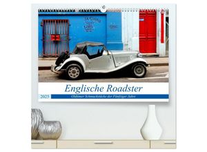 9783435260911 - Englische Roadster - Oldtimer Schmuckstücke der Fünfziger Jahre (hochwertiger Premium Wandkalender 2025 DIN A2 quer) Kunstdruck in Hochglanz