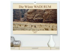 9783435261222 - Die Wüste Wadi Rum (hochwertiger Premium Wandkalender 2025 DIN A2 quer) Kunstdruck in Hochglanz