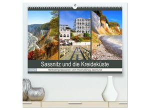 9783435261291 - Sassnitz und die Kreideküste - Herbstimpressionen vom Hochuferweg Jasmund (hochwertiger Premium Wandkalender 2025 DIN A2 quer) Kunstdruck in Hochglan