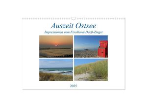 9783435262205 - Auszeit Ostsee (Wandkalender 2025 DIN A3 quer) CALVENDO Monatskalender