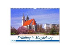 9783435262601 - Frühling in Magdeburg (Wandkalender 2025 DIN A2 quer) CALVENDO Monatskalender