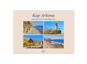 9783435264681 - Kap Arkona und das alte Fischerdorf Vitt (Wandkalender 2025 DIN A2 quer) CALVENDO Monatskalender