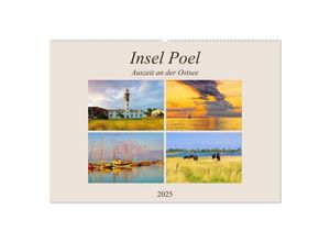 9783435264698 - Insel Poel - Auszeit an der Ostsee (Wandkalender 2025 DIN A2 quer) CALVENDO Monatskalender