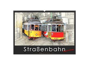 9783435264735 - Straßenbahn Faszination (Wandkalender 2025 DIN A2 quer) CALVENDO Monatskalender
