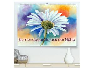 9783435268306 - Blumenaquarelle aus der Nähe (hochwertiger Premium Wandkalender 2025 DIN A2 quer) Kunstdruck in Hochglanz