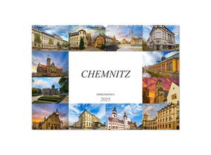 9783435268559 - Chemnitz Impressionen (Wandkalender 2025 DIN A2 quer) CALVENDO Monatskalender