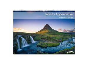 9783435269785 - Island - Augenblicke 2025 (Wandkalender 2025 DIN A2 quer) CALVENDO Monatskalender