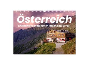 9783435269853 - Österreich - Einzigartige Landschaften im Land der Berge (Wandkalender 2025 DIN A3 quer) CALVENDO Monatskalender