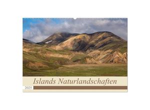 9783435270064 - Islands Naturlandschaften (Wandkalender 2025 DIN A2 quer) CALVENDO Monatskalender