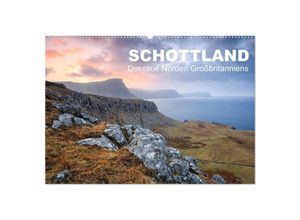 9783435272082 - Schottland Der raue Norden Großbritanniens (Wandkalender 2025 DIN A2 quer) CALVENDO Monatskalender