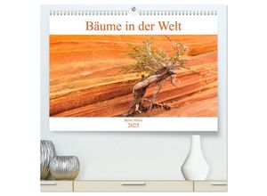 9783435272723 - Bäume in der Welt (hochwertiger Premium Wandkalender 2025 DIN A2 quer) Kunstdruck in Hochglanz