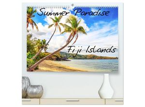 9783435274383 - Summer Paradise Fiji (hochwertiger Premium Wandkalender 2025 DIN A2 quer) Kunstdruck in Hochglanz