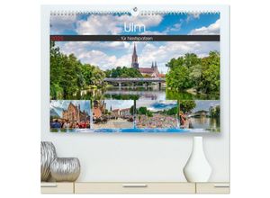 9783435274536 - Ulm für Nestspatzen (hochwertiger Premium Wandkalender 2025 DIN A2 quer) Kunstdruck in Hochglanz