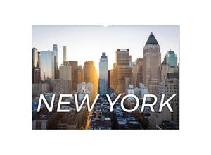 9783435274673 - Traumstadt New York (Wandkalender 2025 DIN A2 quer) CALVENDO Monatskalender