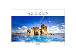 9783435274987 - A Z O R E N (Wandkalender 2025 DIN A2 quer) CALVENDO Monatskalender