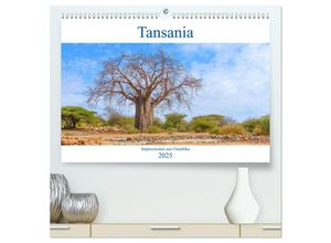 9783435276394 - Tansania Impressionen aus Ostafrika (hochwertiger Premium Wandkalender 2025 DIN A2 quer) Kunstdruck in Hochglanz