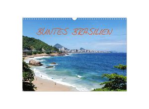 9783435280315 - Buntes Brasilien (Wandkalender 2025 DIN A3 quer) CALVENDO Monatskalender