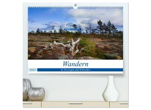 9783435280780 - Wandern - In Norwegen und Schweden (hochwertiger Premium Wandkalender 2025 DIN A2 quer) Kunstdruck in Hochglanz