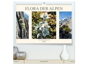 9783435280926 - Flora der Alpen (hochwertiger Premium Wandkalender 2025 DIN A2 quer) Kunstdruck in Hochglanz